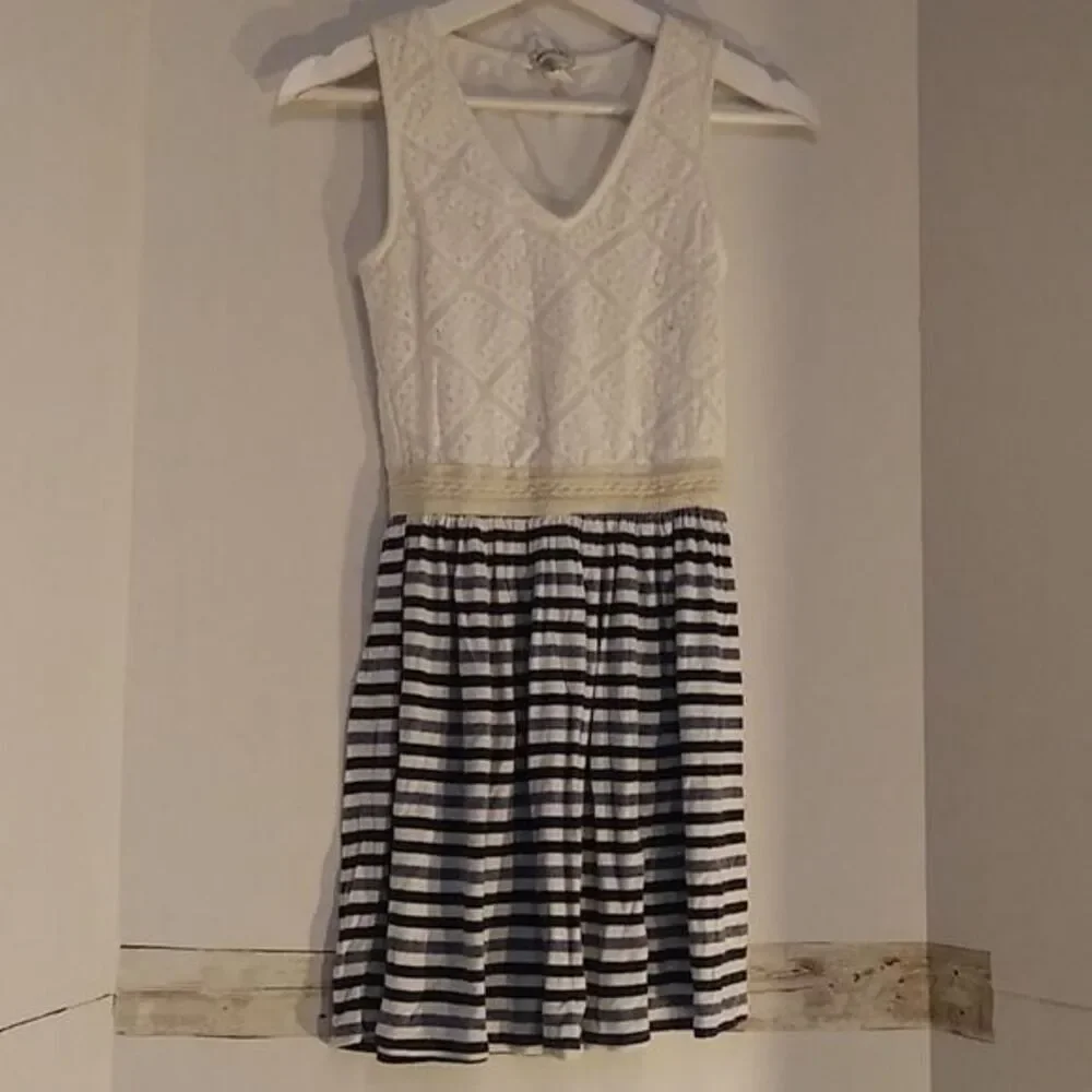 Speeckless girl white/blue sleeveless size XS